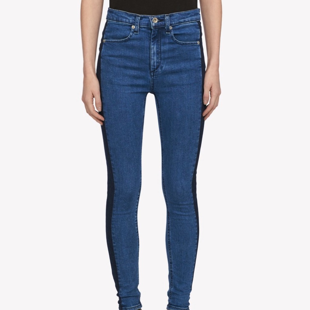 rag & bone - MAZIE Jean - Double Indigo - Skinny - High Rise -26